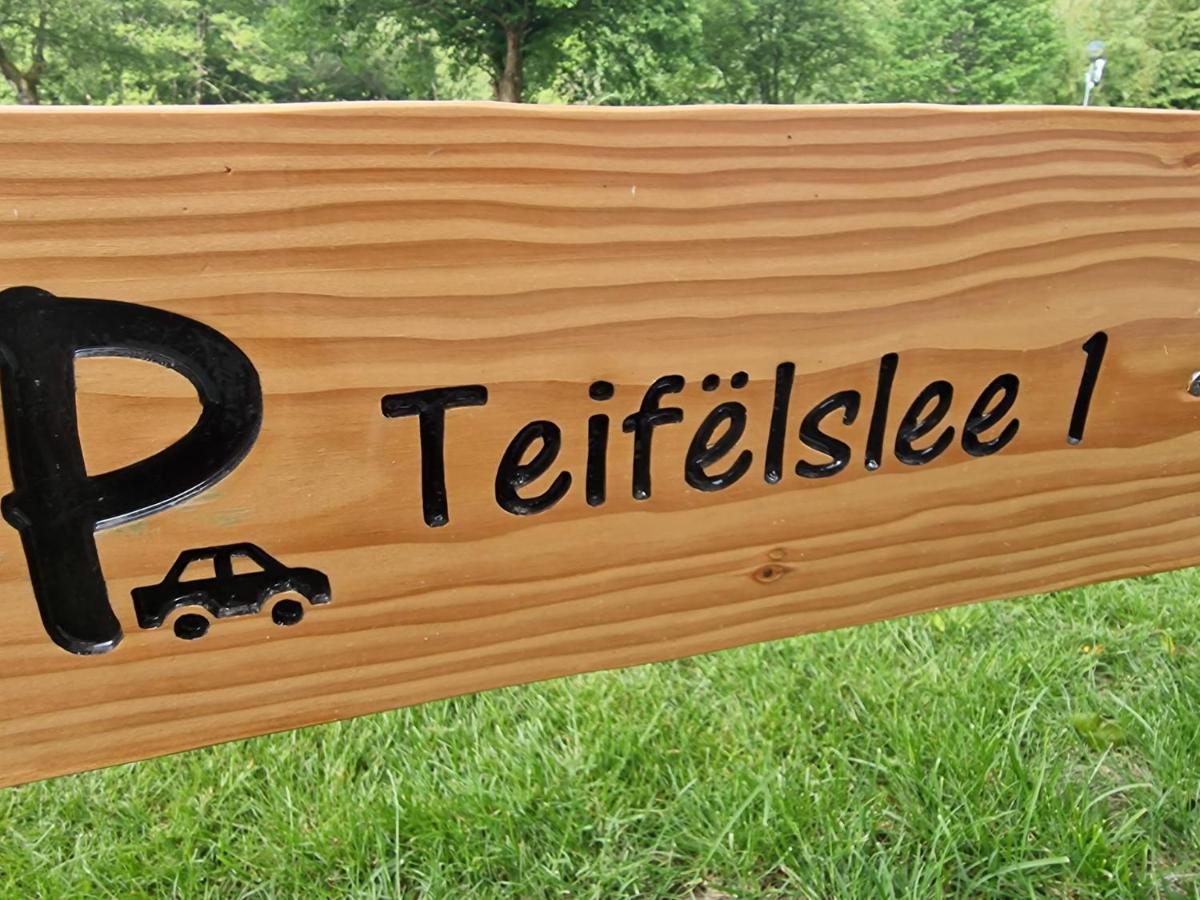 Goebelsmuhle Chalet Teifelslee מראה חיצוני תמונה